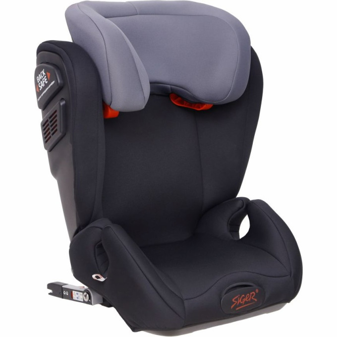 Удерживающее устройство для детей SIGER Дельта FIX sky dark, гр. II/III, 15-36 кг, 3-12 лет KRES3328